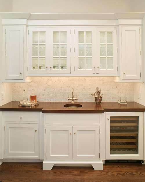 Bulter Pantry and High End Kitchen Design Long Island