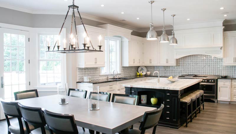 Bright Kitchen Interior Design Woodbury NY