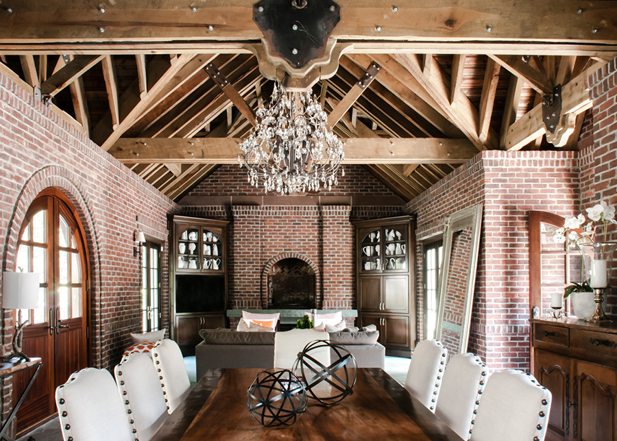 A Brick Tudor Residence located in Muttontown, NY