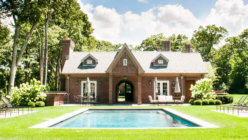 Traditional, Gold Coast Pool House Cabana Architecture