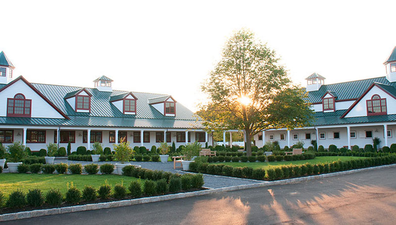 Hamptons Horse Stable Metal Roof Barn Design