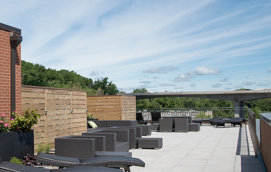 Roslyn NY Building Roof Deck Architecture