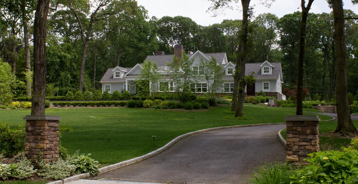 Curb Appeal of Old Westbury Architectural Renovation