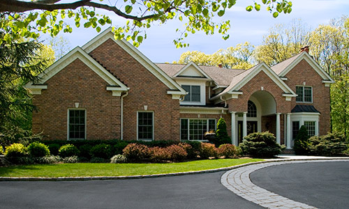 Unique Glen Cove Residential Brick Home Designs