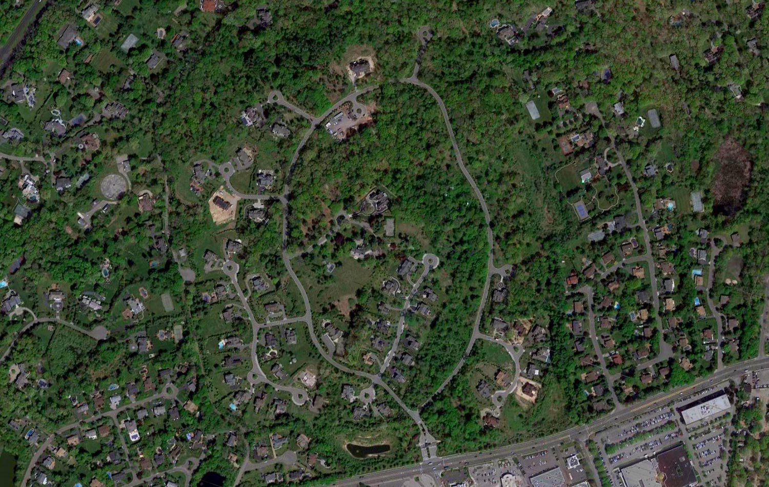 Aerial Photography of Stonehill Muttontown